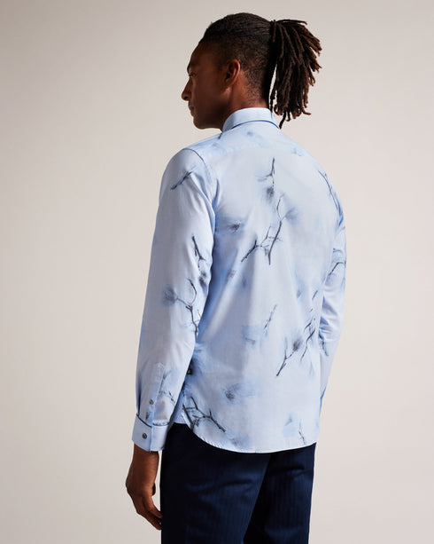 LOUSHO-Shirts-SS Large Floral Print Shirt- Ted Baker Romania